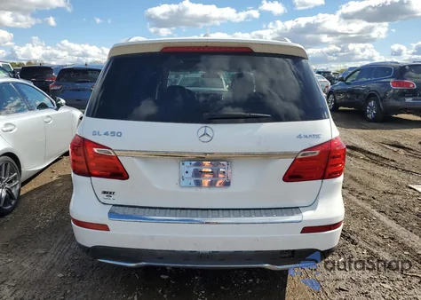 2014 Mercedes-Benz Gl 450 4Matic из США, поврежденный, VIN 4JGDF7CEXEA311321